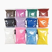 Colored Sand for Sand Art - Sand for Crafts - Vibrant Color Play Sand - Safe for Ages 3+ Fine Colorful Sand for Plants- Classroom Arts & Crafts for Kids - 12 3-lb. Bags, Assorted Colors - 36 lb. Total