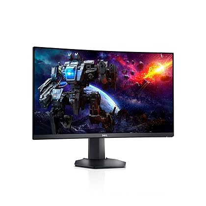 Dell Curved Gaming Monitor 27 Inch Curved with 165Hz Refresh Rate, QHD (2560 x 1440) Display, Black - S2722DGM