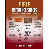 Bible Reference Sheets (Bible Study Basics)