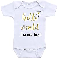 Hello World Baby Girl Outfit Baby boy Clothes