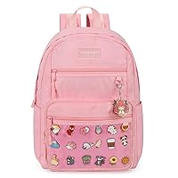 STEAMEDBUN Ita Backpack for Teen Girls, Kawaii Backpack for School, Cute Ita Backpack with Insert(pink)