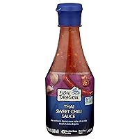 Blue Dragon Thai Sweet Chili Sauce, 10.5 Oz (Pack of 1), Dipping Sauce, Marinade, Squeezy Bottle, Gluten Free, Vegan
