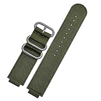 For Timex watch T2N721T2N720 739 TW2T3600 wristband lug end nylon strap 24 * 16mm watchband