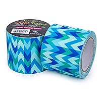 Time 4 Crafts Vibrant, 48mm x 4.5-Meter, Tri-Blue, 6 Pieces Fun Craft Duct Tapes