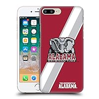 Head Case Designs Officially Licensed University of Alabama UA Stripes Hard Back Case Compatible with Apple iPhone 7 Plus/iPhone 8 Plus