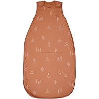Adjustable Toddler Sleep Bag Sack, 100% Organic Cotton Wearable Blanket by Woolino, Universal Sizing: 2-4 years, TOG 1, Desert
