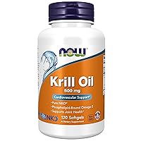 Supplements, Neptune Krill Oil 500 mg, Phospholipid-Bound Omega-3, Cardiovascular Support*, 120 Softgels