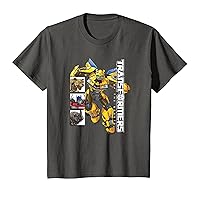 Kids Transformers: Rise of the Beasts Box Panels Bumblebee Shot T-Shirt