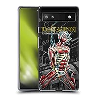 Head Case Designs Officially Licensed Iron Maiden Somewhere Album Covers Soft Gel Case Compatible with Google Pixel 6a