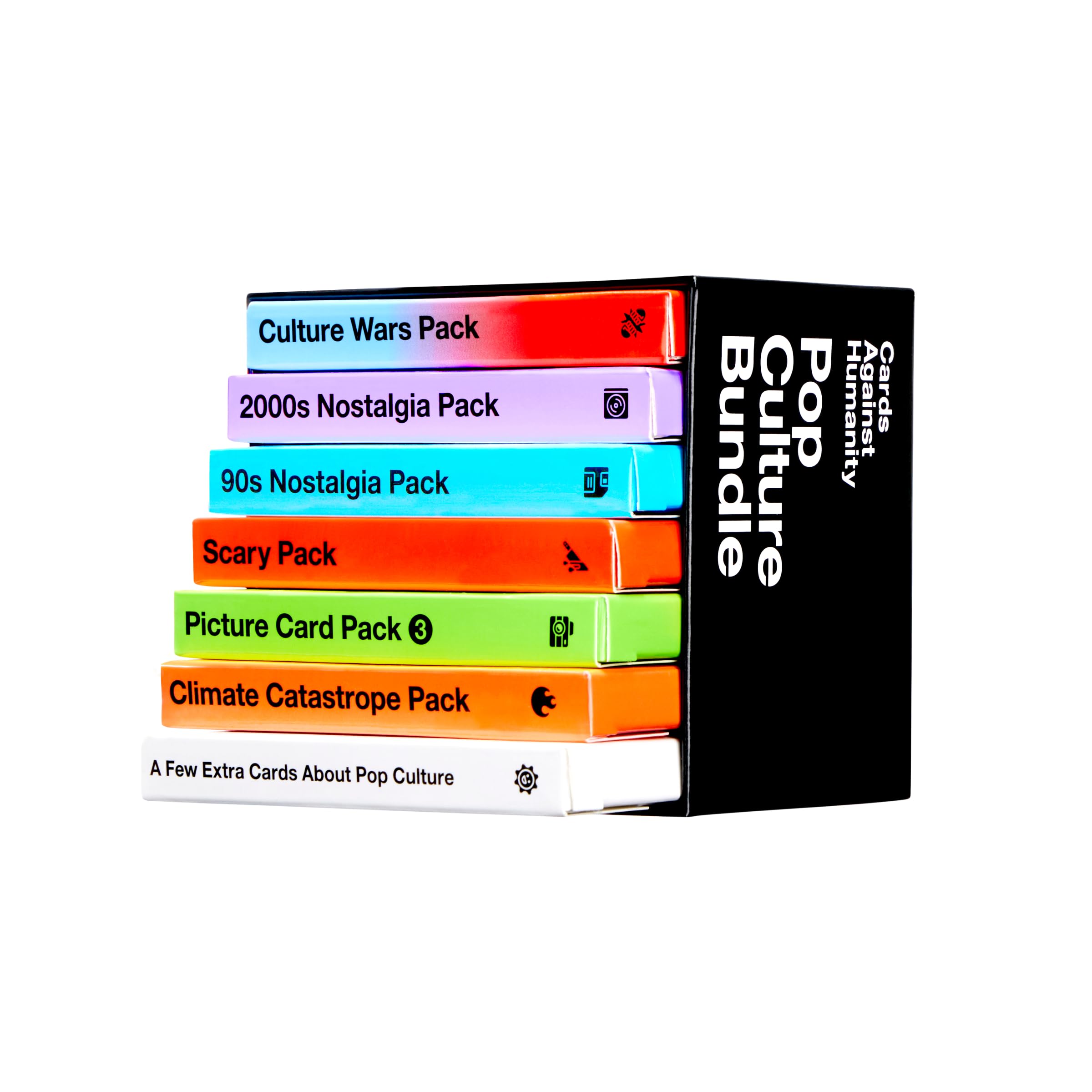 Cards Against Humanity: Pop Culture Bundle • 6 Popular Themed Packs + 10 All-New Cards