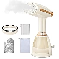 Handheld Steamer for Clothes,15s Fast Heat Up Handheld Steam Iron,1500W Powerful Steam Penetrating Steamer for Clothes,Portable Travel Clothing Steamer, for Removing Wrinkles from Fabrics.