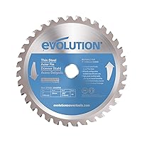 Evolution Power Tools 180BLADETS Thin Steel Cutting Blade, 7-Inch x 68-Tooth, Blue