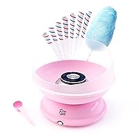 Cotton Candy Express CC1000-S Cotton Candy Machine, Pink. Easy to Use and Clean. A Great Value, Nostalgia and Fun for Kids and Adults. Comes with Instruction Manual and Tip Card