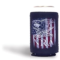 Buck Wear 3067 Buckwear NRA - Keep & Bear Insulated Can or Bottle Holde, Navy