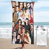 Beach Towel Tom Holland Microfiber Lightweight Quick Dry Beach Towels Bath Towel Quick-Dry Bath Towels Sea Blanket Tapestry for Travel Beach The Gym Camping Yoga picnics