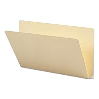 Smead End Tab File Folder, Straight-Cut Extended Tab, Legal Size, Manila, 100 per Box (27250)