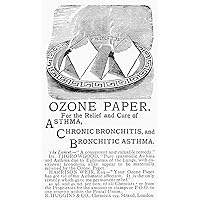 Patent Medicine Ad 1892 Nenglish Newspaper Advertisement 1892 Promoting Ozone Paper As A Treatment For Asthma And Bronchitis Poster Print by (18 x 24)