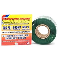Self-Fusing Silicone Tape, Emergency Plumbing Pipe & Radiator Hose Repair, Electrical Insulation, Military Std, 1
