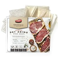 The Sausage Maker - DrySteak Wraps for Dry Aging Meat at Home, Dry Age Sirloin, Ribeye and Short Loin