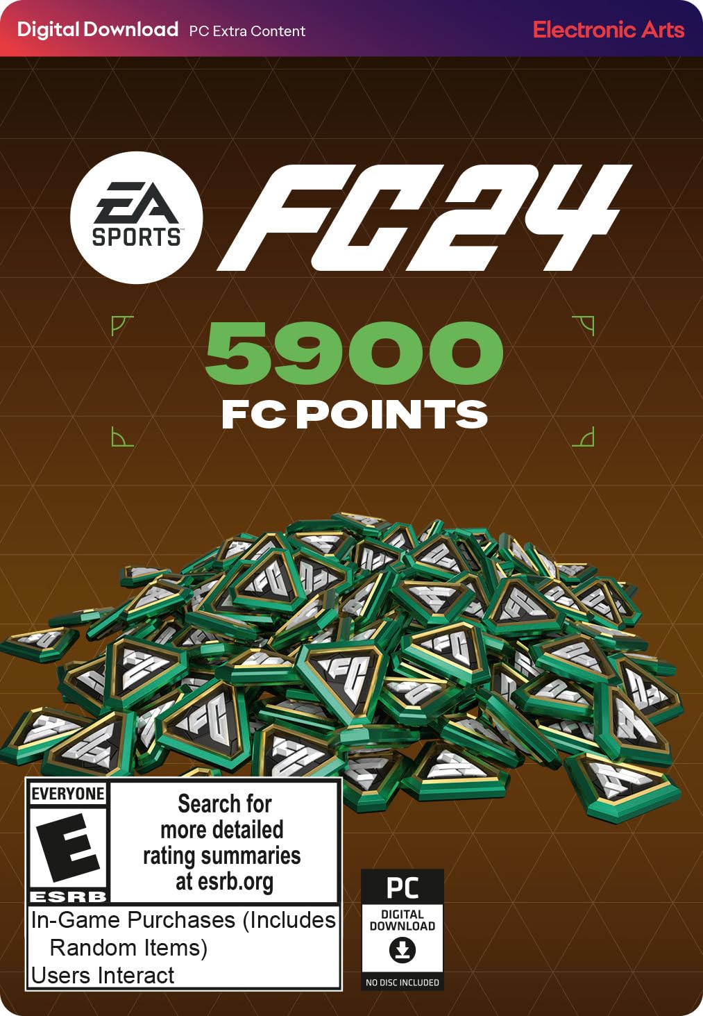 EA SPORTS FC 24 - 5900 Points - PC [Online Game Code]