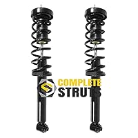 COMPLETESTRUTS Rear Quick Complete Strut Assemblies with Coil Springs Replacement for 1998-2000 BMW 528i E39 - Set of 2