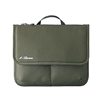 LIHIT LAB Tablet Sleeve with Pockets, 11.5 x 1 x 9.5, Army Green (A7767-22)