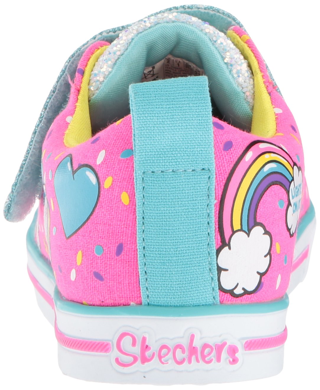 Skechers Unisex-Child Sparkle Lite-Unicorn Craze Sneaker