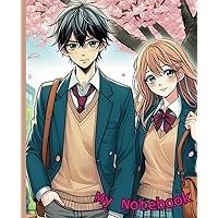 Notebook - Quaderno a righe - Block notes - Linea Manga - per appunti: Linea Manga Print (Italian Edition)