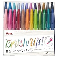  Pentel Brush Sign Pen Pastel colors SES15C - Brush