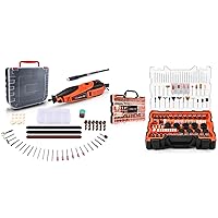 GOXAWEE 180W Rotary Tool kit and 480Pcs Rotary Tool Accessories Kit Bundle