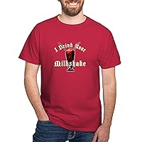 CafePress I Drink Your Milkshake Dark T Shirt Graphic Shirt