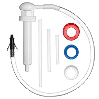 Fluid Pump for Gallon Bottles and Wide Mouth Quart Bottles (Not for Standard Quart Bottles) - Transfer Gear Oil, Transmission and Differential Fluid, Antifreeze with This 30cc Hand Pump