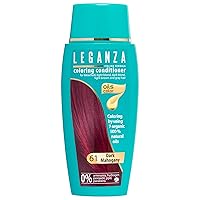 Coloring Conditioner Color 61 Dark Mahogany with 7 Natural Oils Ammonia and Paraben Free