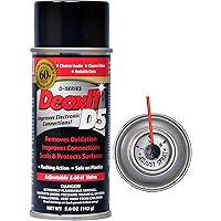 CAIG LABORATORIES DeoxIT D5S-6-LMH Spray, More Than A Contact Cleaner, 142g, Low-Med-High Valve, Pack of 1