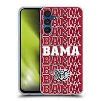 Head Case Designs Officially Licensed University of Alabama UA Bama Soft Gel Case Compatible with Samsung Galaxy A15