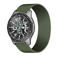 20mm 22mm Strap for Watch 46mm 42mm Gear S3 Frontier Watch 3 45mm 41mm Active 2 for Huawei Gt 2 Bip Band (Color : Green, Size : 20mm)