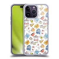 Head Case Designs Officially Licensed Gilmore Girls Icons Graphics Soft Gel Case Compatible with Apple iPhone 14 Pro Max and Compatible with MagSafe Accessories