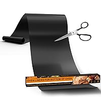 UBeesize 75inch roll Large Oven Liners for Bottom of Oven BPA and PFOA Free,Thick Heavy Duty Non Stick Teflon Oven Mats for Electric, Gas, Toaster，Convection, Microwave Ovens and Grills