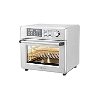 CUCKOO Air Oven | 18 Preset Modes, 360 Convectional Cooking, Premium Interior & Exterior, All accessories included Black/Stainless Steel CAFO-A2601S