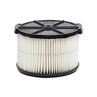 CRAFTSMAN CMXZVBE38741 1/2 Height Purple Stripe General Purpose Wet/Dry Vac Replacement Filter for 3 and 4 Gallon Shop Vacuums