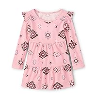 The Children's Place Baby Toddler Girls Long Sleeve Fashion Dress