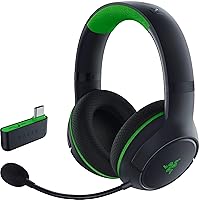 Razer Kaira HyperSpeed Wireless Gaming Headset for Xbox Series X|S, Xbox One, PC: TriForce 50mm Drivers - HyperClear Cardioid Mic - Low Latency Bluetooth - Up to 30 Hour Battery Life - Black (Renewed)