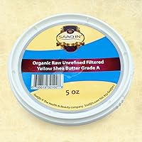 Authentic Organic Yellow Shea Butter FILTERED & CREAMY 5 Oz - Quality Butter