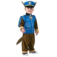 Rubie's Costume Toddler PAW Patrol Chase Child Costume, One Color, 1-2 Years, Chase Costume