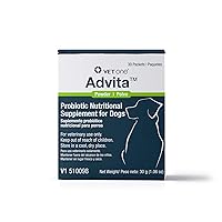 VetOne Advita Probiotic Nutritional Supplement for Dogs - 30, 1 g Packets