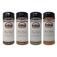Shawhan Farms Dry Mole Sauce Mix 4 Flavor Variety Gift Bundle | Simply Add Water