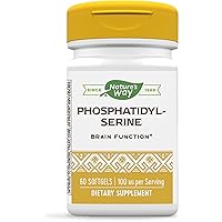 Nature's Way Phosphatidylserine, Supports Brain Function*, 60 Softgels