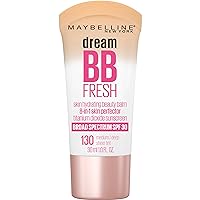 Dream Fresh Skin Hydrating BB cream, 8-in-1 Skin Perfecting Beauty Balm with Broad Spectrum SPF 30, Sheer Tint Coverage, Oil-Free, Medium/Deep, 1 Fl Oz