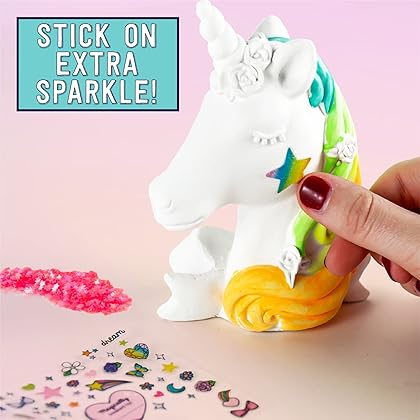 It’s So Me! Paint Your Own Unicorns – DIY Ceramic Unicorn Kit – Arts and Crafts Kits- Great Birthday Party Activities for Kids Ages 6, 7, 8, 9