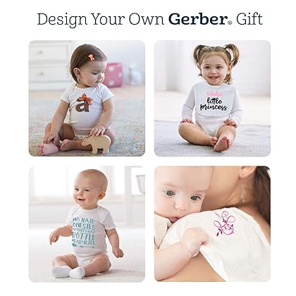 Gerber Unisex Baby 5-pack Solid Onesies Bodysuits